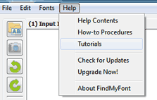 win buscafont tutorials